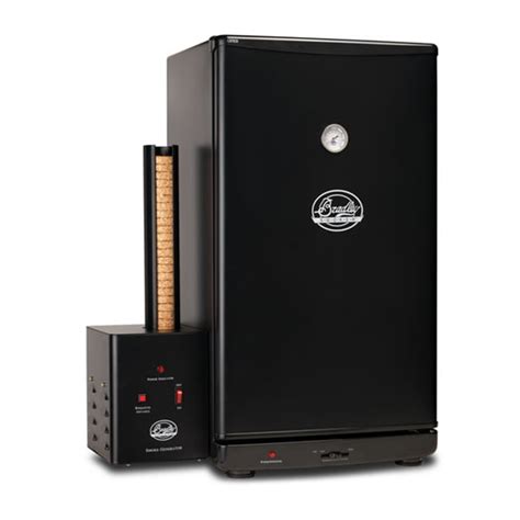 Bradley smoker inc - Raise temperature to 160°F (71°C), and smoke for 2 or 3 hours. Raise temperature to 175°F (80°C) — for poultry, raise the temperature to 185°F (85°C) — and continue to dry with no smoke, until done. This final drying and cooking step will require about three hours.